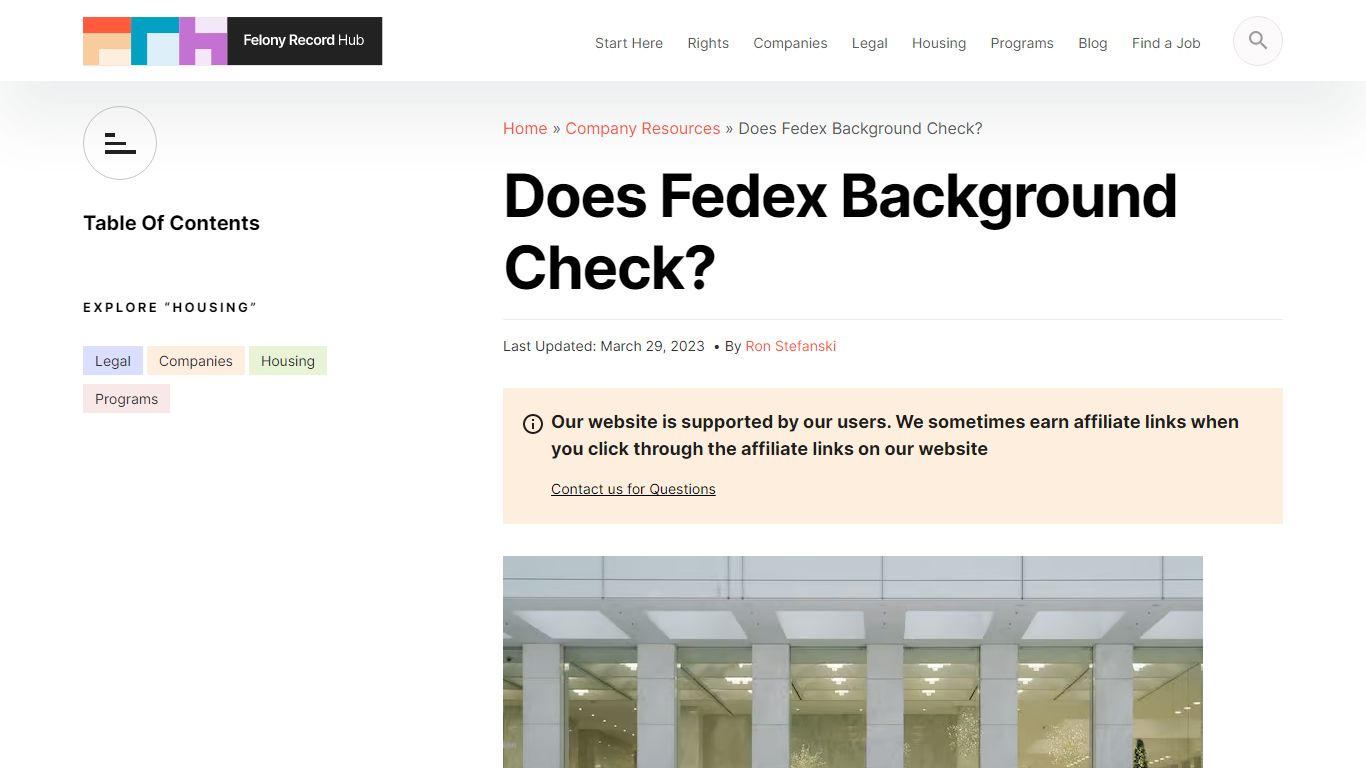 Does Fedex Background Check? | Felony Record Hub